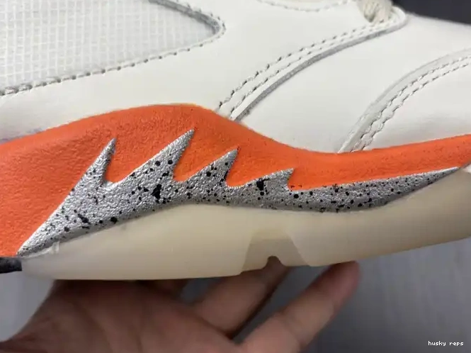 Rep Husky Retro Jordan 5 Orange Total DC1060-100 0531